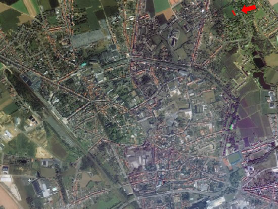  luchtfoto Stad Tienen 