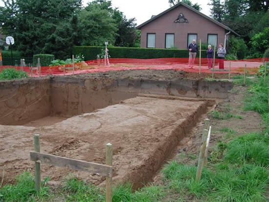  Resultaat van de grondwerken 